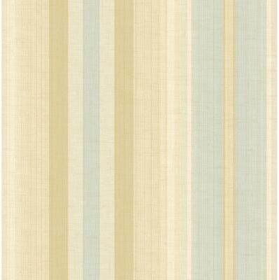 Seabrook Designs Pinnok Stripe Unpasted Wallpaper