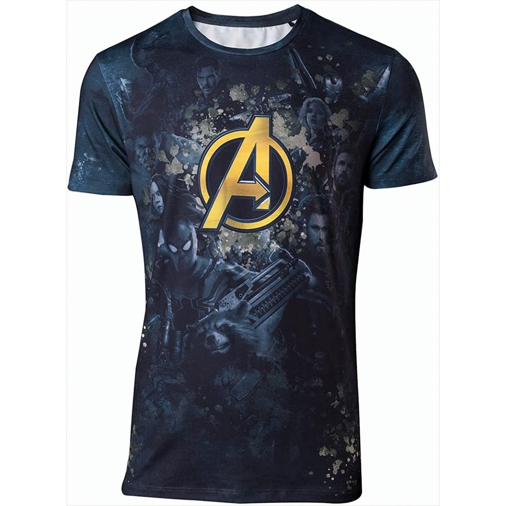 Avengers Infinity War T-Shirt Team Sublimation -XL-