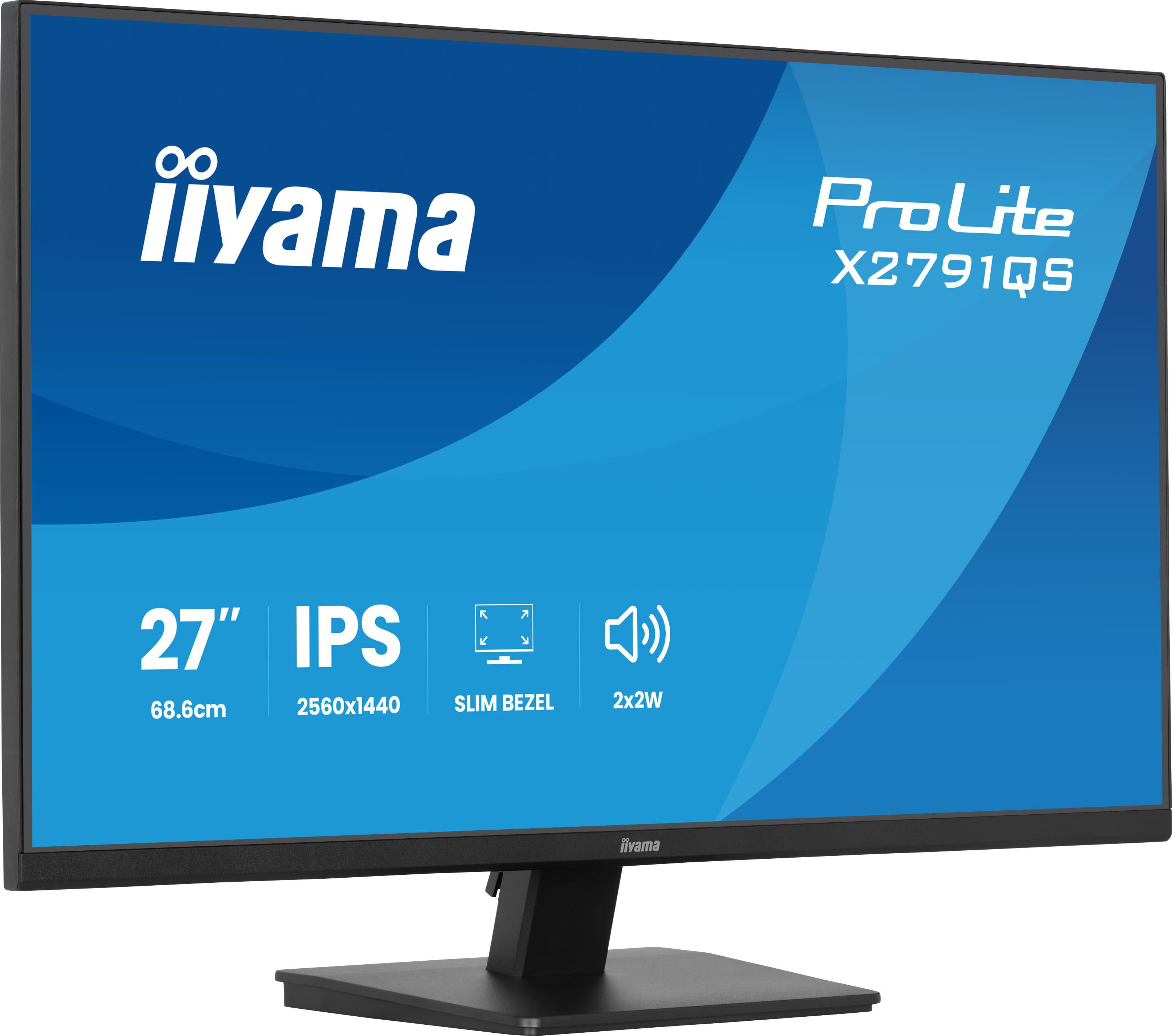 iiyama ProLite X2791QS-B1 27 Zoll WQHD 16:9 75 Hz Monitor