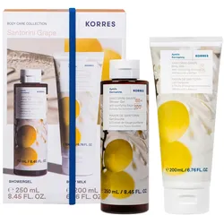 450ml KORRES Santorini Grape Body Care Collection (Duschgel 250ml + Bodymilk 200ml)