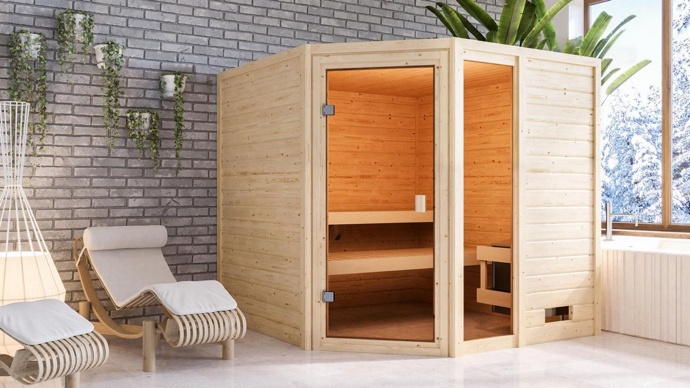 KARIBUHOLZT Sauna Tabea Eck, o. Zub. 16880361