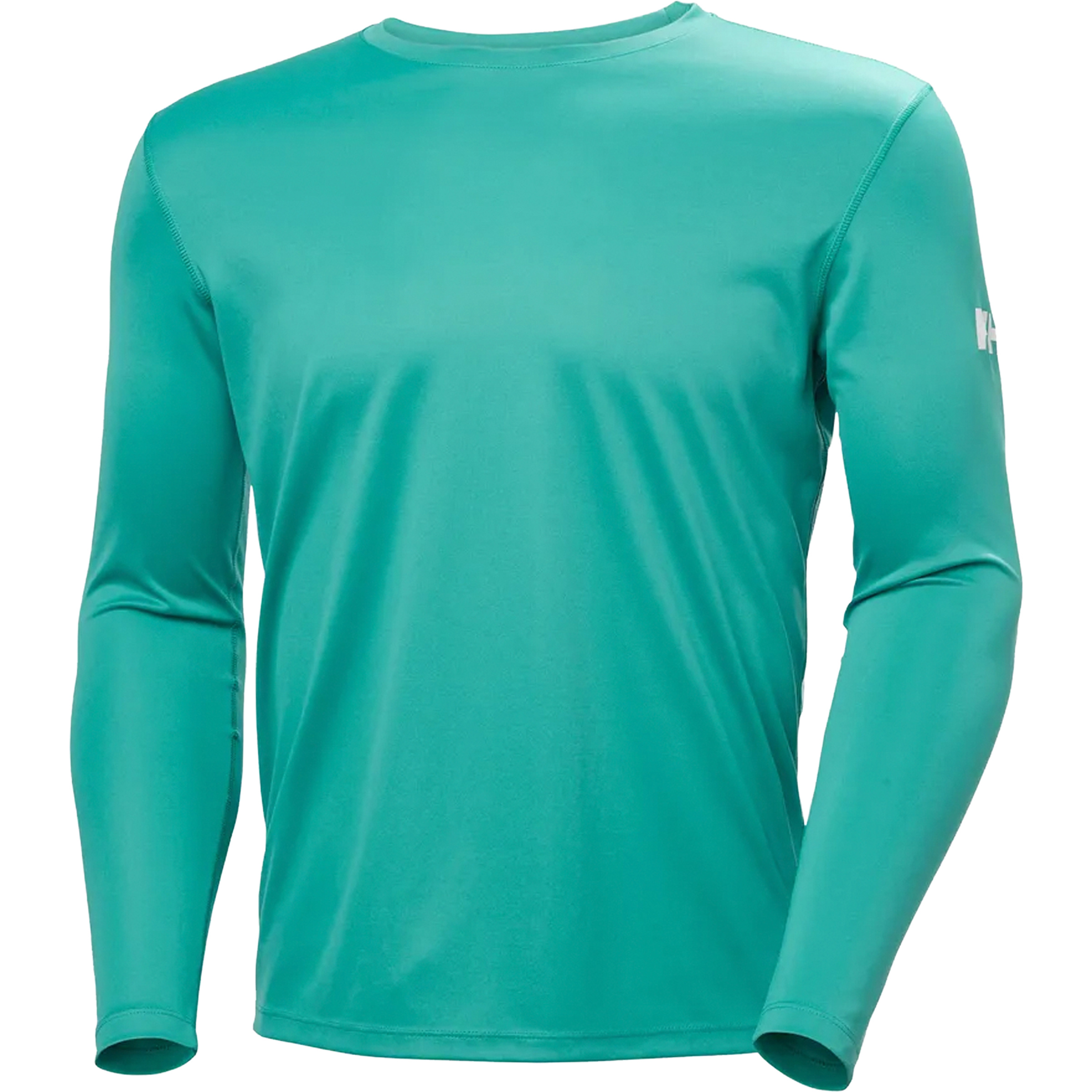 Helly Hansen Tech Crew 2.0 Herren Longsleeves gruen Größe S Trekking Schnell trocknend