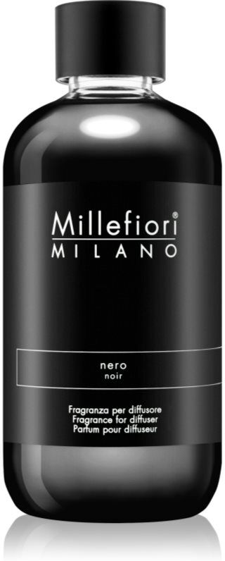 Millefiori Milano Nero recharge pour diffuseur d'huiles essentielles 250 ml