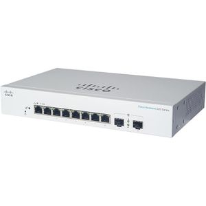Cisco Switch Business, CBS220-8T-E-2G-EU, managed, 8-Port, 1 Gbit/s, 2x SFP