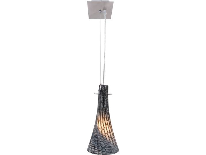Suspension en verre \ Näve\ - Matériaux : verre\, métal - Couleur : noir\, métal brillant ; 7007182