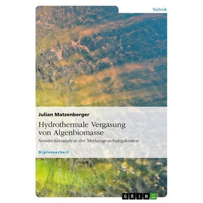 Hydrothermale Vergasung von Algenbiomasse, Taschenbuch von Julian Matzenberger, GRIN, 978-3-640-47782-1