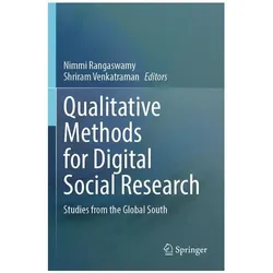 Qualitative Methods for Digital Social Research, Fachbücher von Nimmi Rangaswamy, Venkatraman