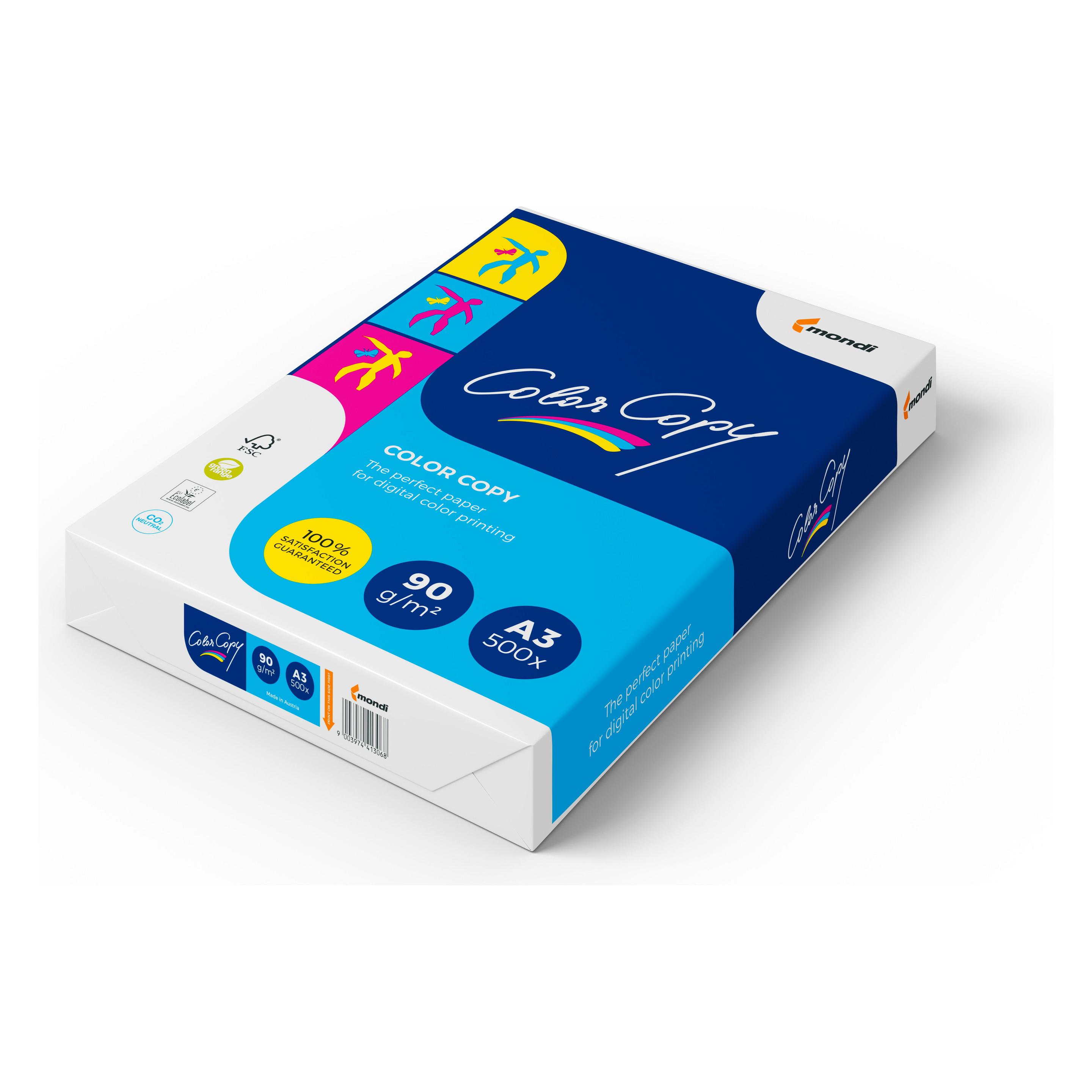 Mondi Color Copy (A3, 500 Blätter, 90 g/m²) (88008622)