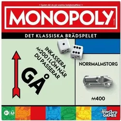Hasbro Monopoly Classic Refresh 90 Year (SE) (Schwedisch)