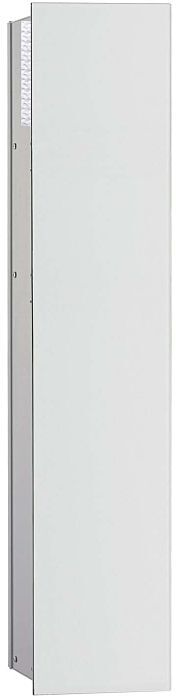 Emco Asis 2.0 Unterputz-WC-Bürstengarnitur 975427452 170x811mm, Türanschlag rechts, durchgehende Tür, weiß hochglanz
