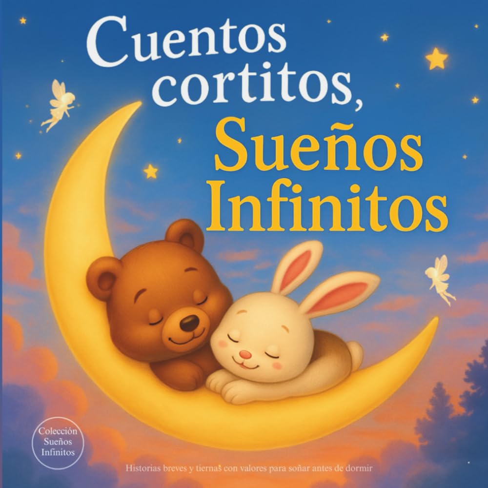 Cuentos cortitos, Sueños Infinitos: Cuentos infantiles 2 a 3 años. Historias breves y tiernas con valores para soñar antes de dormir. - Preis vom 14.10.2026 23:07:16 h