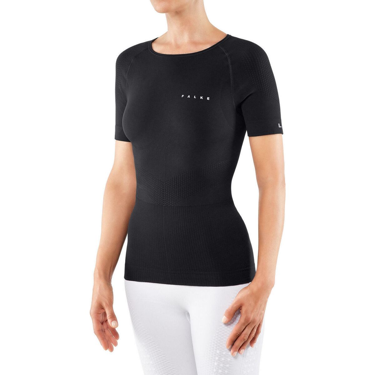 Falke Impulse Running Damen Tight Fit-shirt Health black (3000) 01 39104-3000-01