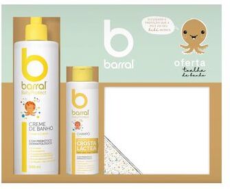 Barral Pack Creme Banho Corpo e Cabelo BabyProtect 500 + 200 ml