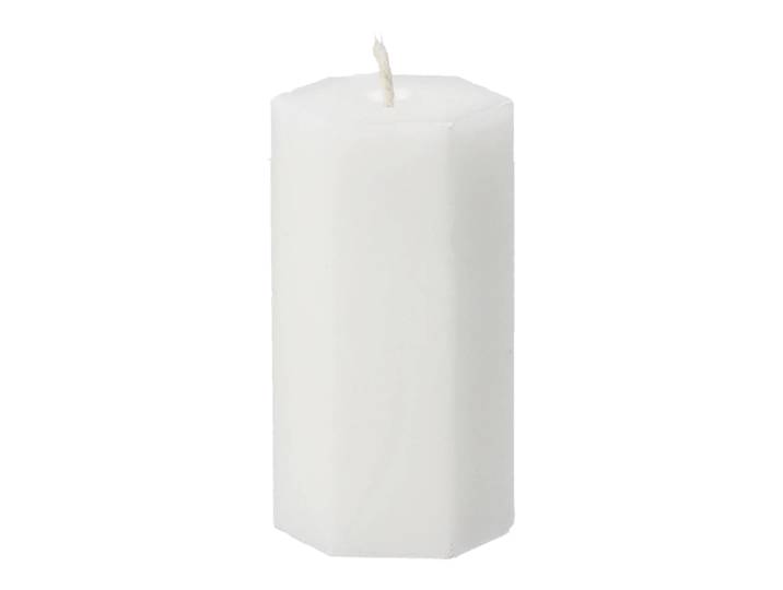 Scandi Essentials Bougie bloc Luminous Spider web Ø6x10 cm