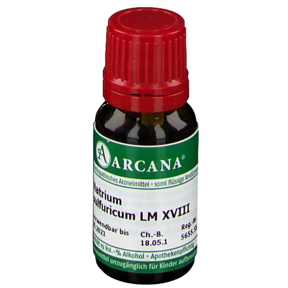 Natrium Sulfuricum LM 18 Dilution 10 ml