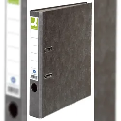 Q-Connect® KF18718 Wolkenmarmor-Ordner - A4, 50 mm, grau