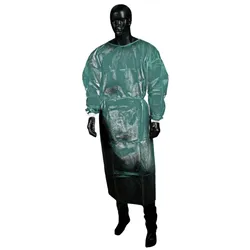 Ampri Med-Comfort Vlies Einweg-Besucherkittel medium Größe L-XL dunkelgrün