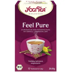 Yogi Bio-Tee »Feel Pure«