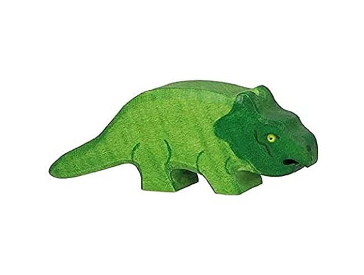 Holztiger Protoceratops Houten Figuur