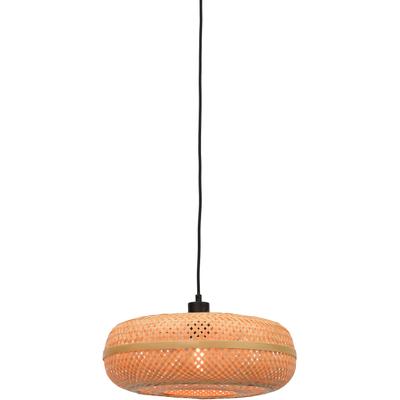 GOOD & MOJO Hängeleuchte "Palawan", beige (natur), Ø 40cm H: 15cm, Leuchten, Hängeleuchte