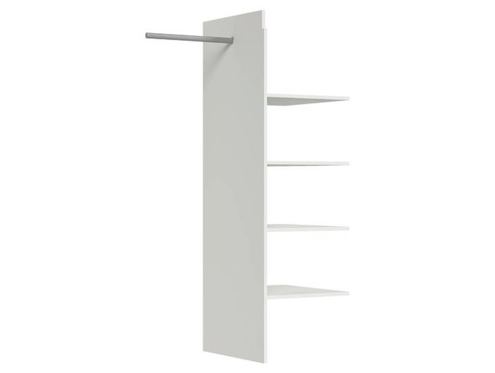 Livetastic Inneneinteilung, Weiss, Holzwerkstoff, 4 Fächer, 86x148x52 cm, Schlafzimmer, Kleiderschränke, Schrankzubehör, sonstiges Schrankzubehör