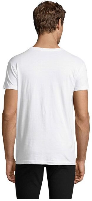 T-shirt publicitaire homme REGENT FIT blanc
