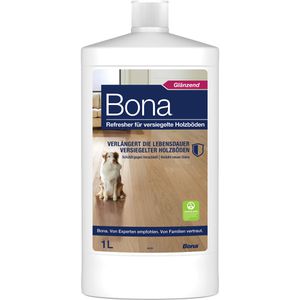 Bona Bodenpflege Parkett Refresher, glänzend, schützt versiegelte Holzböden, 1 Liter