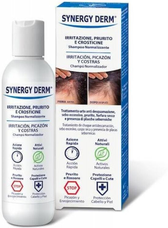Planet Pharma Synergy Derm Shampoo Irritazione Prurito E Crosticine 200 Ml