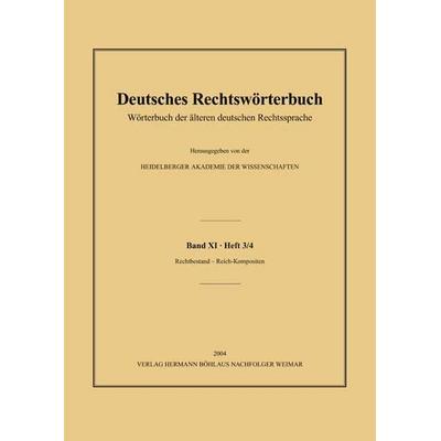 Deutsches Rechtswörterbuch, Taschenbuch von , J.B. Metzler, Part of Springer Nature - Springer-Verlag GmbH, 978-3-7400-0992-2
