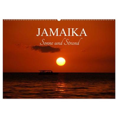 Jamaika Sonne und Strand (Wandkalender 2026 DIN A2 quer), CALVENDO Monatskalender