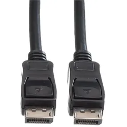 VALUE 4K@60Hz Displayport 1.2 - Videokabel | Schwarz - Neu