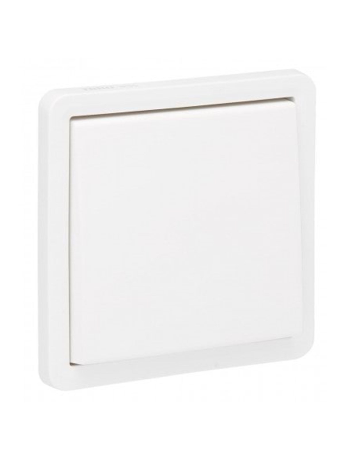 Niko-Servodan Splashproof surface-mounting switch 10 ax/250 vac with plug-in terminals excluding surface-mounting box white