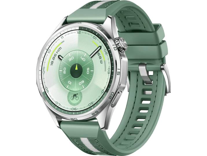 Huawei Watch GT 6 46 mm Zilver/Groen