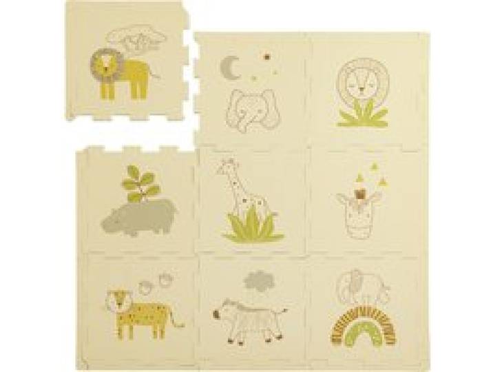 Puzzlematte Safari Tiere