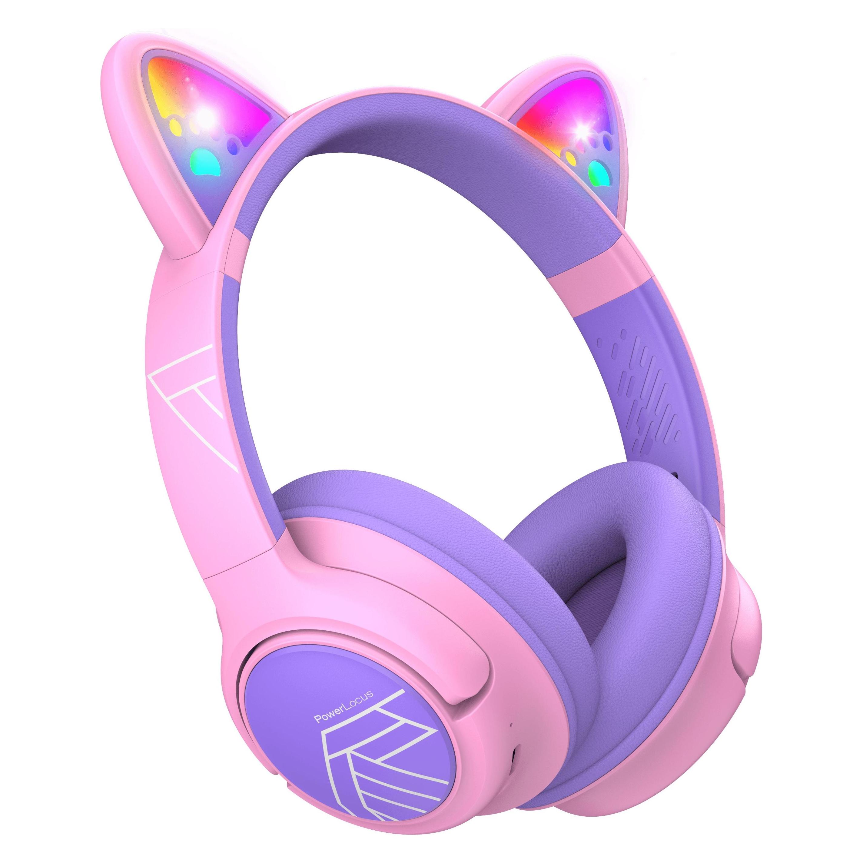 PolarPro PowerLocus Bobo Cat Ears Wireless Headphones for Kids (Bobo Cat Ears Kids)