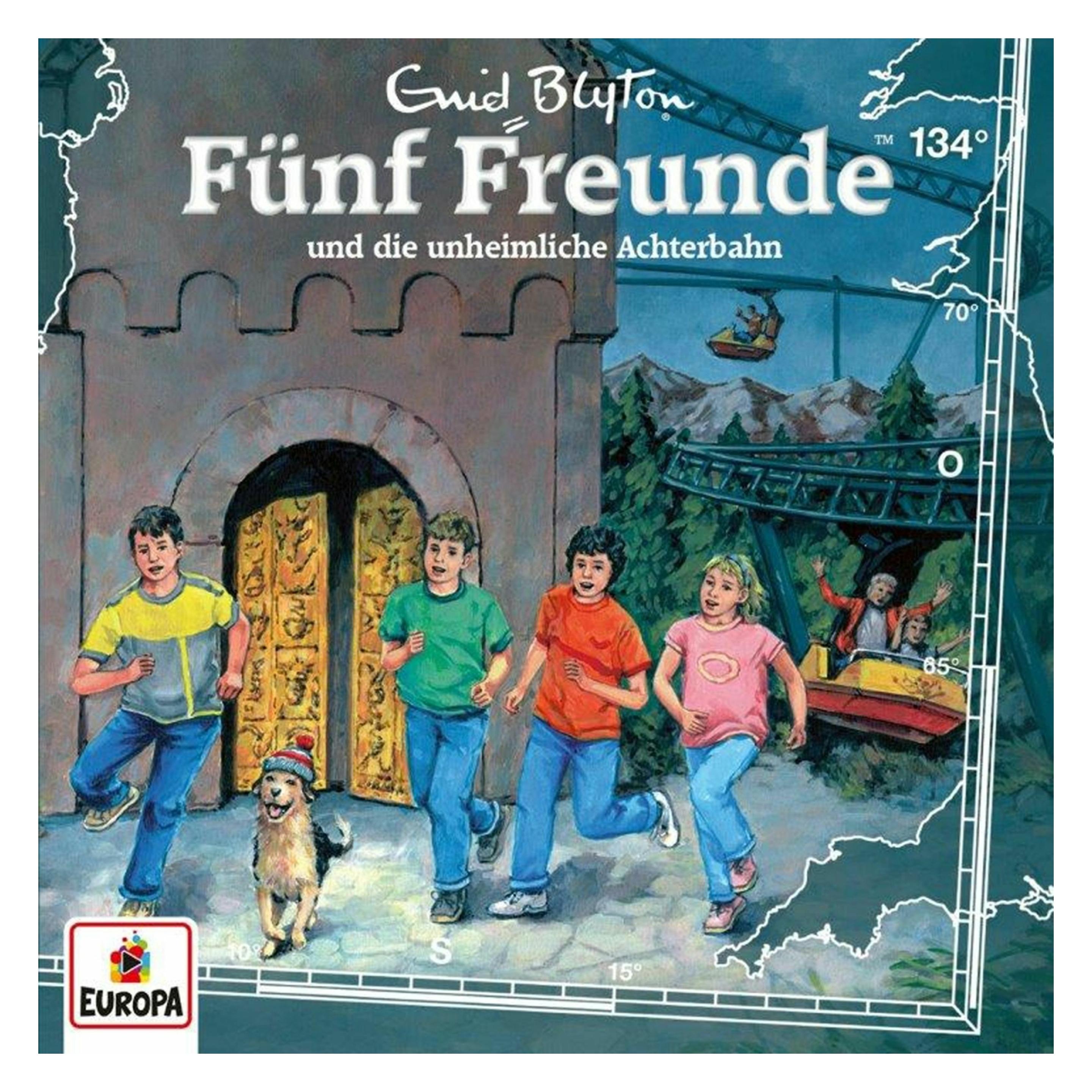 Europa Fünf Freunde 134 - und die unheimliche Achterbahn (75986322)