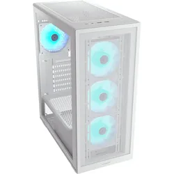Cougar MX220 RGB (ATX, mATX, Mini-ITX), PC Gehäuse, Weiss