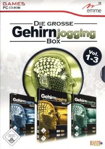 Emme Deutschland - Die grosse Gehirnjogging-Box Vol.1-3 - Preis vom 09.10.2026 07:28:09 h