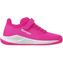 Kempa Kourtfly Handballschuhe mit Klettverschluss Kinder pink/weiß 29