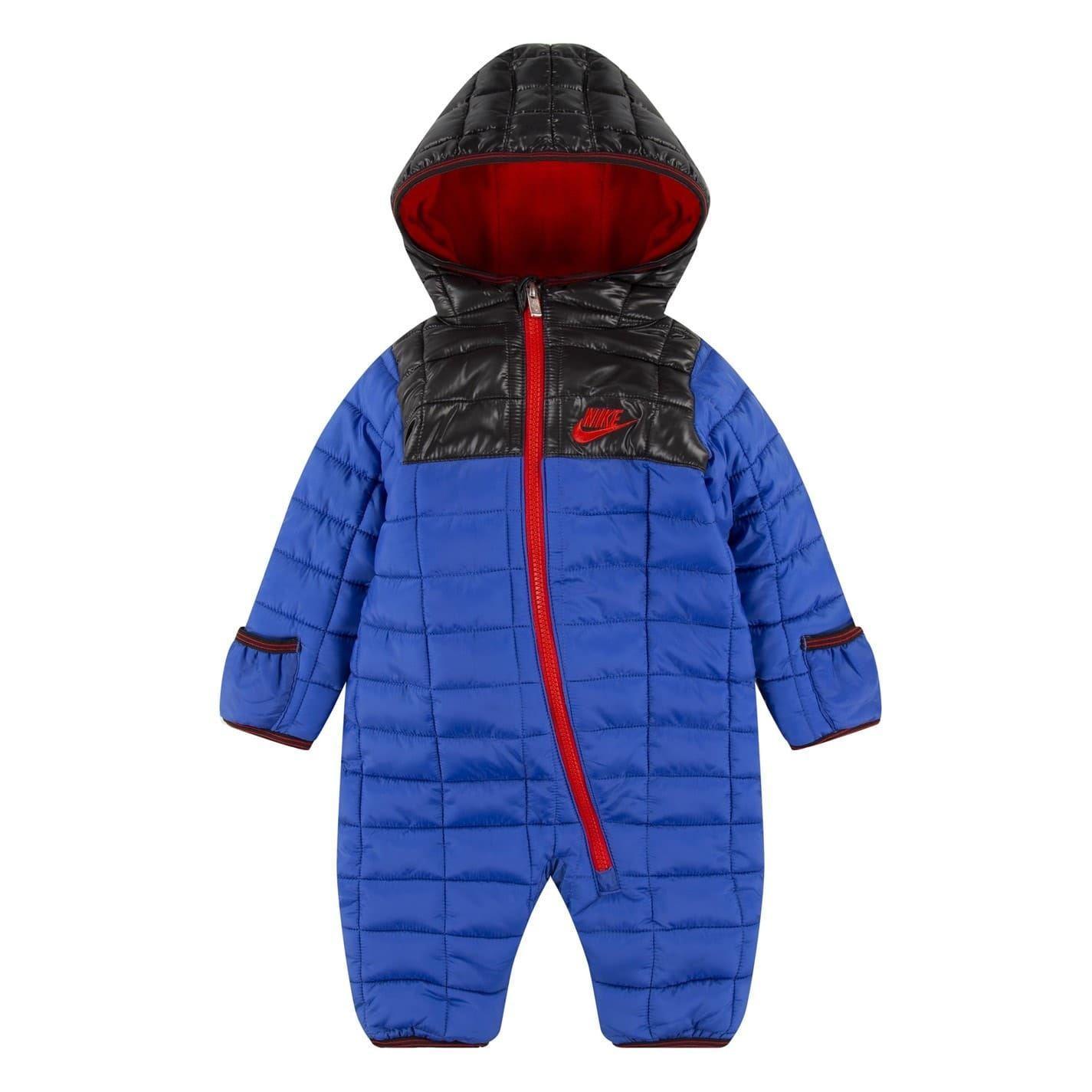 Nike - Schneeanzug für Baby, mit Kapuze, Langärmlig (Game Royal)
