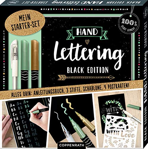 Mein Handlettering Starter-Set Black Edition - Preis vom 04.10.2026 03:51:26 h