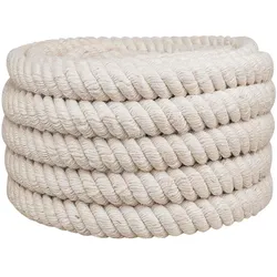 vidaXL, Seil, Natürliches Seil (50 m)