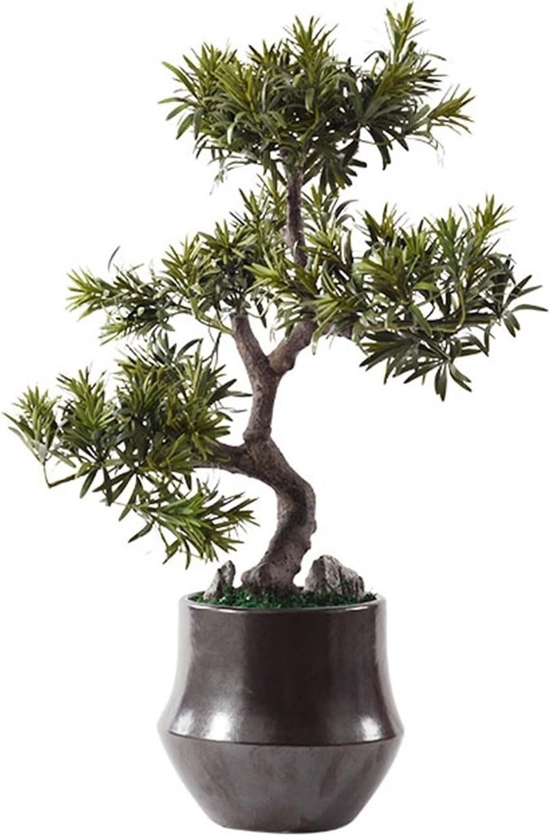 Kunstmatige Bonsai Nep Grenen Boom voor Woondecoratie, Hoogte: 67 cm