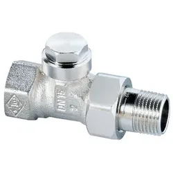 Rücklaufverschraubung Regulux Rp 1/2, DG, RG vn, absperr-/regulierbar