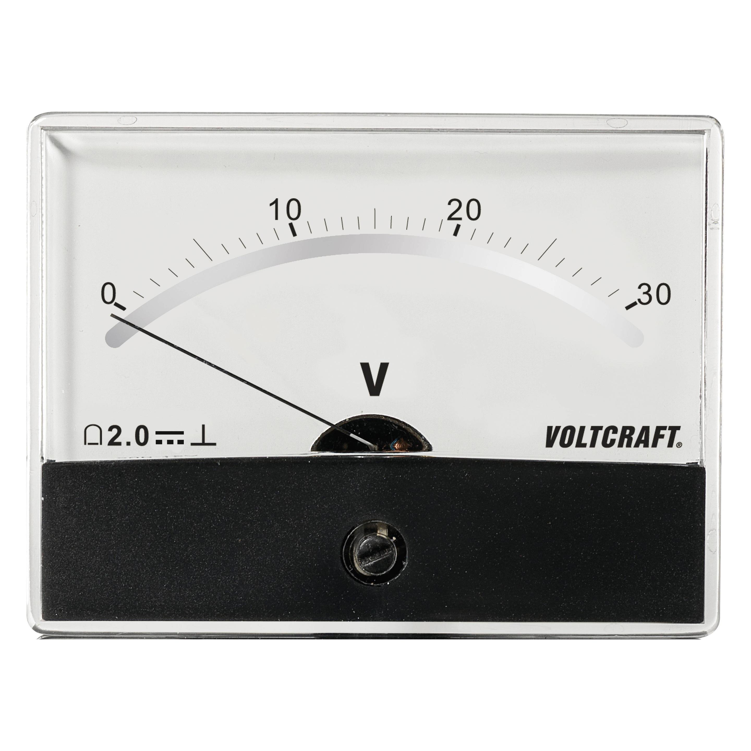 Voltcraft Einbau-Messgerät (AM-86X65/30V/DC)