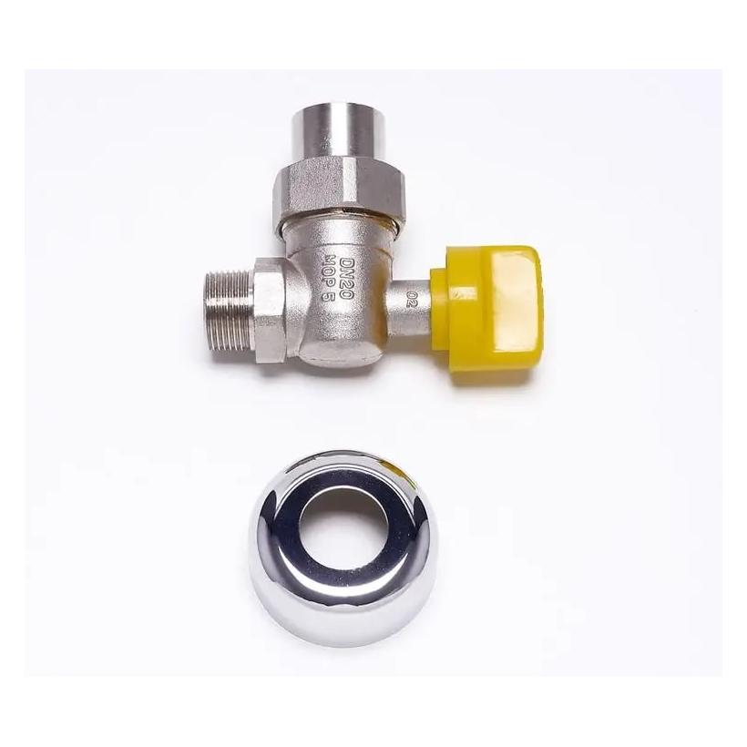 Bosch Hausgeräte BOSCH Installationszubehör Nr. 440/12 Gashahn R 3/4 mit TAE, Eckform (7738112221)