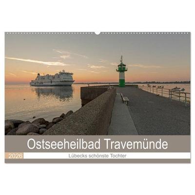 Ostseeheilbad Travemünde - Lübecks schönste Tochter (Wandkalender 2026 DIN A2 quer), CALVENDO Monatskalender