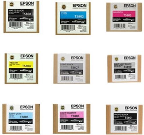 Epson T-5800 Pack 9 cartuchos