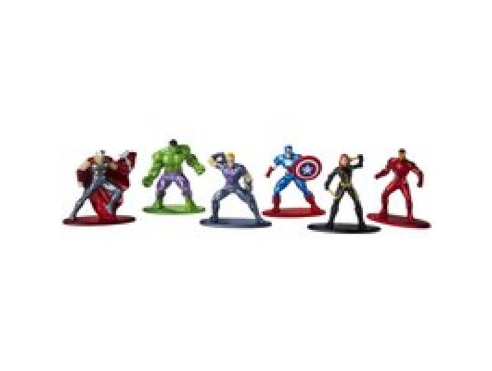 JADA Marvel Avengers « Pack Diorama », 6 pièces.
