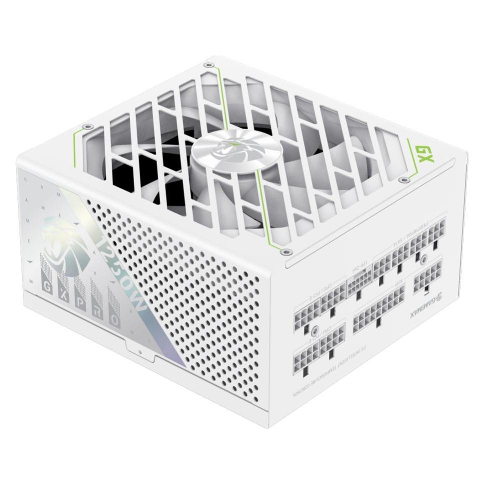 GameMax | PSU | GX PRO 1250G WH | 1250W | Gold | Full Modular | White (1250 W) (GX PRO 1250G WH)